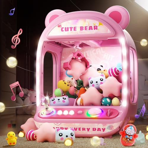 Claw Machines for Kids, Mini Vending Machines with Candy Dispenser W1587