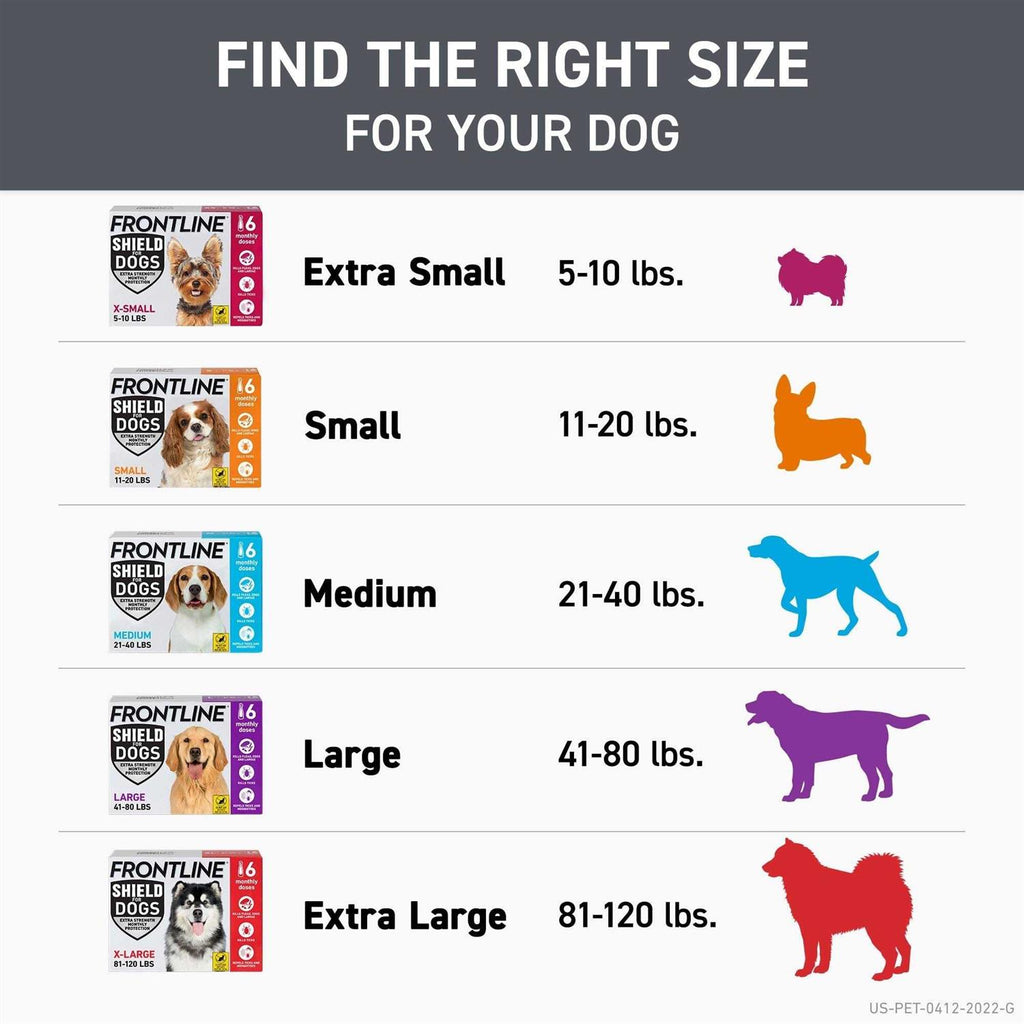 Flea & Tick Treatment for Dogs H13542