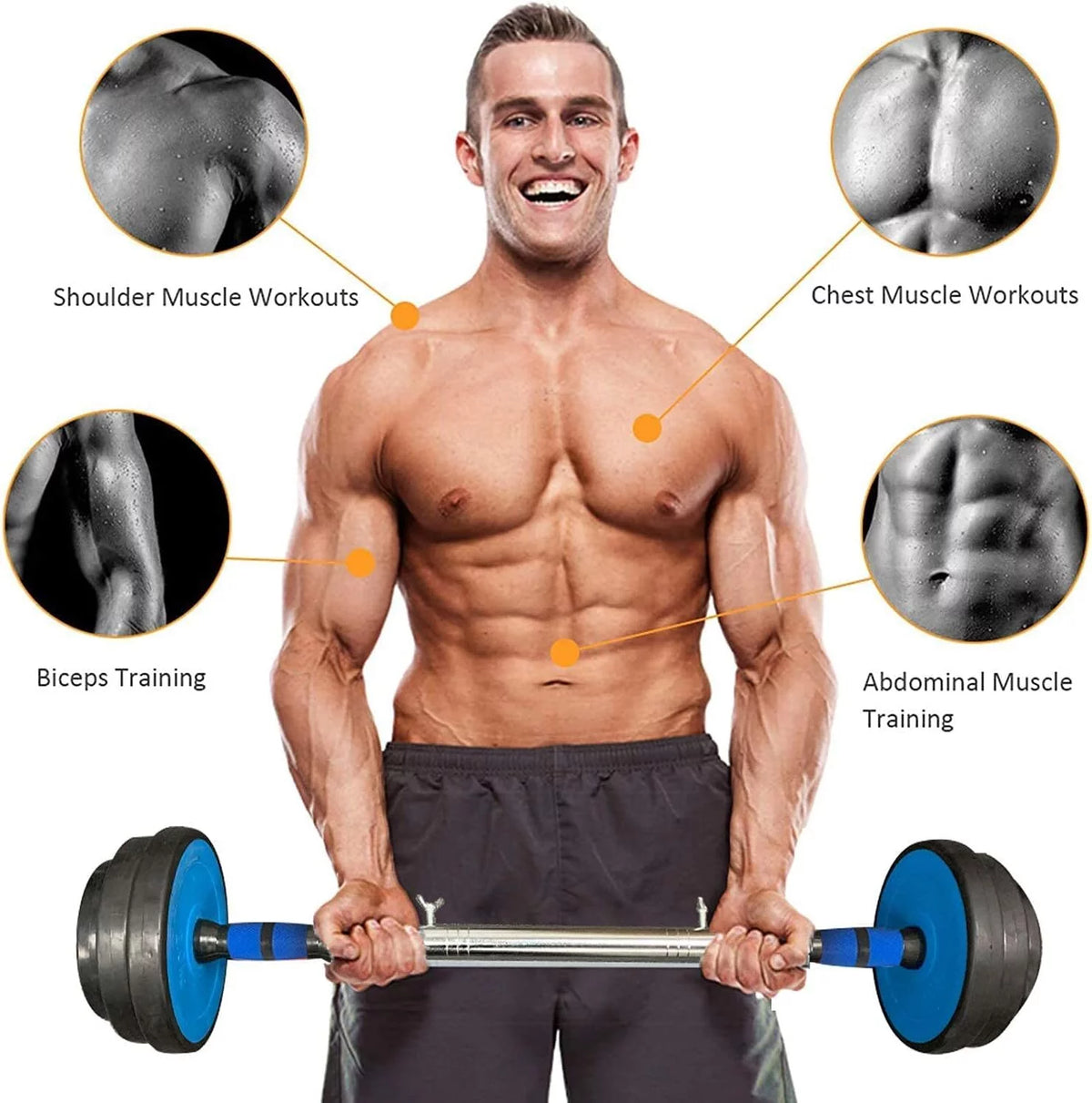 Adjustable Weights Dumbbells Set of 2 V255101