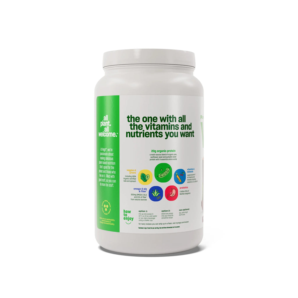 Chocolate Plant Based Protein Powder, 1.93 Pounds, 19 Servings Q23952