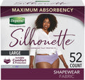 Large (40–52" Waist) Maximum Absorbency Purple 52 Count Incontinence Underwear Q70386