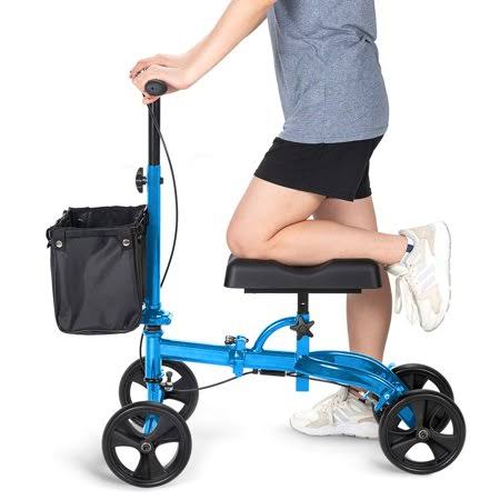 Blue Knee Scooter Walker 42x15x14inch S772