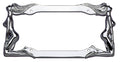 License Plate Frame Chrome M8158