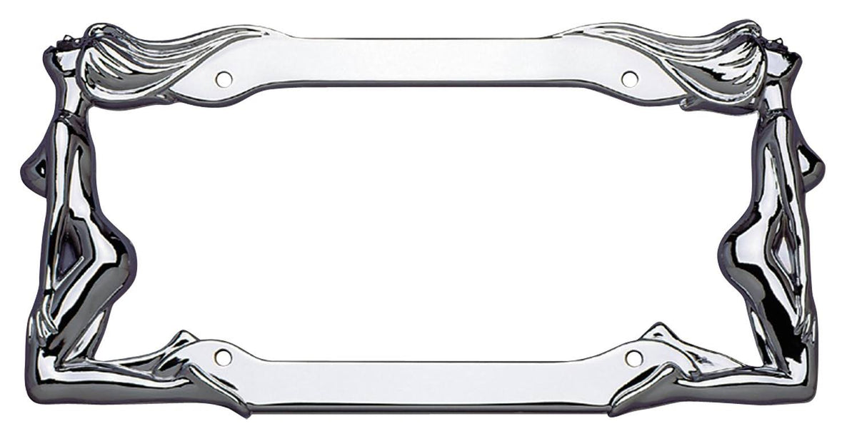 License Plate Frame Chrome M8158