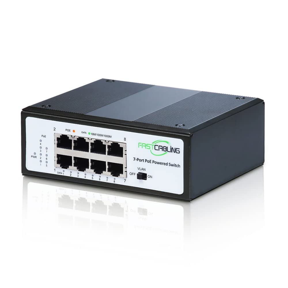 PoE Powered Switch, PoE+ Extender, 71W Passthrough Power Q5250