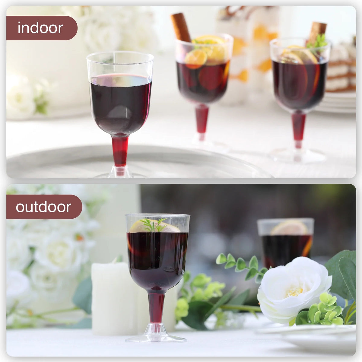 Plastic Wine Champagne Flutes Z49684