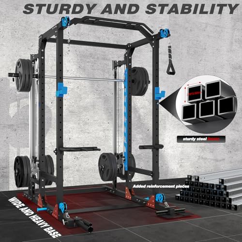 Power Cage with Cable Crossover and LAT-Pull Down System O8289