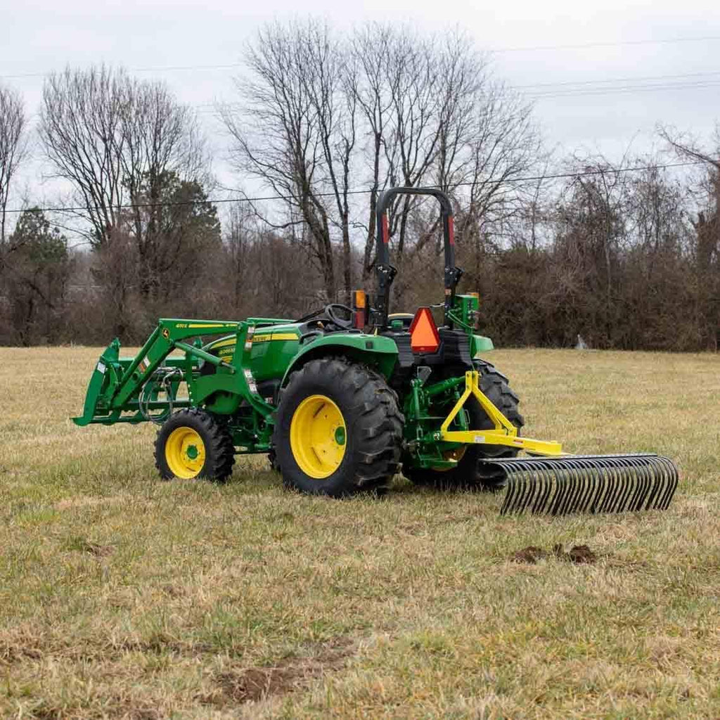 6 Landscape Rake for Compact Tractors W1459