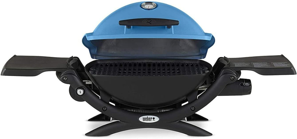 Blue LP Gas Grill Bundle with Portable Cart and Grill Cover (3 Items) T731