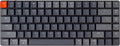 Ultra-Slim 75% Layout Wireless Mechanical Keyboard, Hot Swappable Low-Profile Optical Red Switch White LED Backlight 84 Keys Z5149