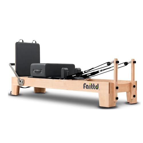 Pilates Reformer Machine with Reformer Box and Padded Jump Board P115318