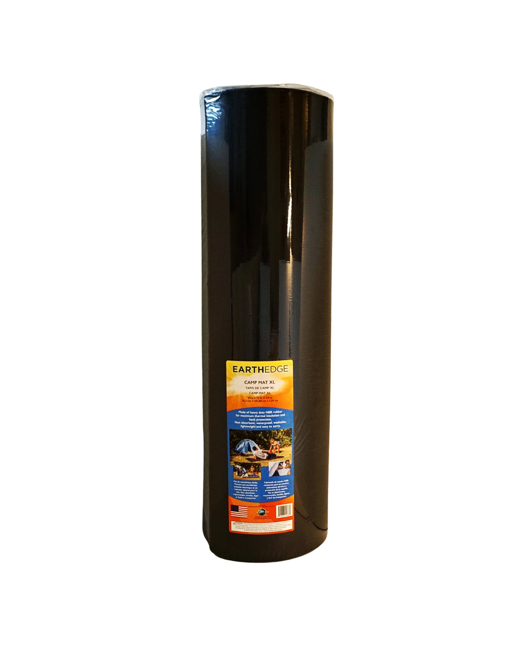 Black Camp Mat 30"X72"X5/8" P3309