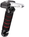 Red 4 in 1 Vehicle Support Handle with Seatbelt Cutter Window Breaker I10697
