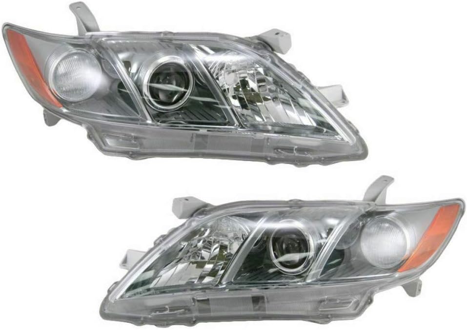 Driver and Passenger Side Headlight Assembly for Toyota Camry A77510
