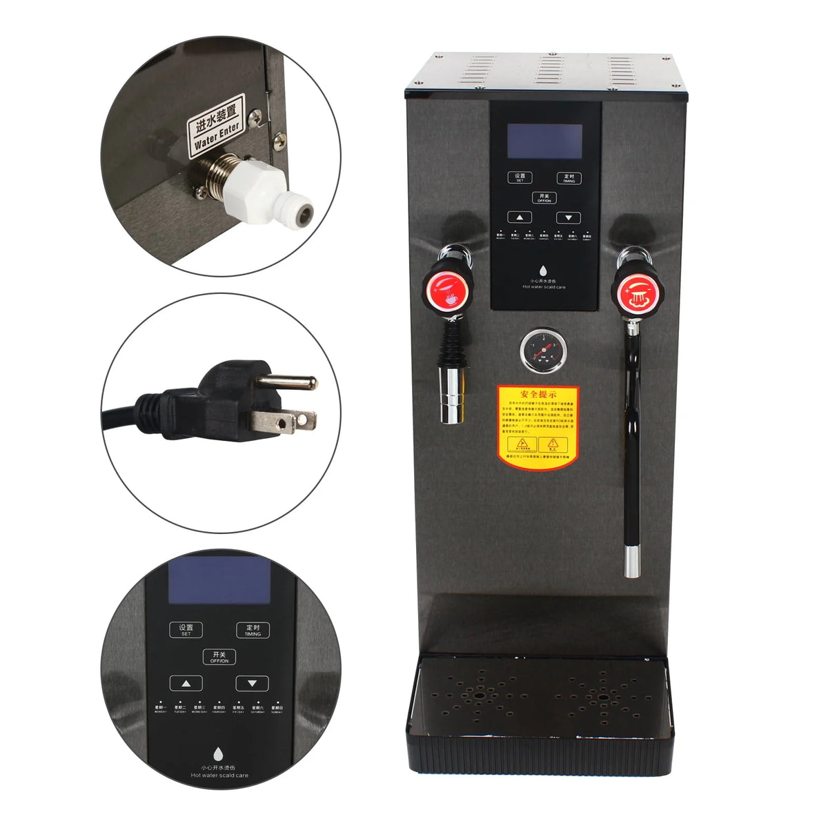 Electric Milk Frother Coffee Maker I8990