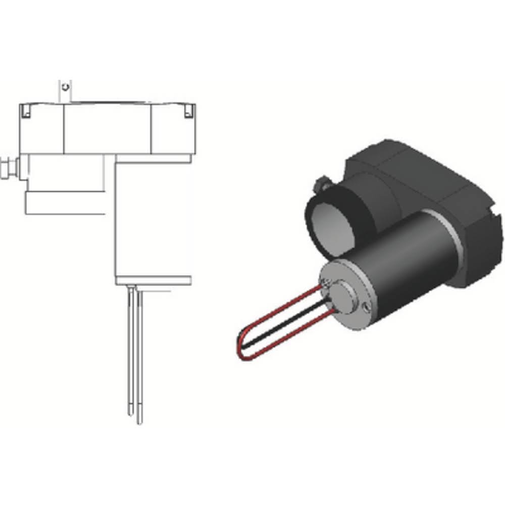 9000 RPM 18:1 Motor L44941