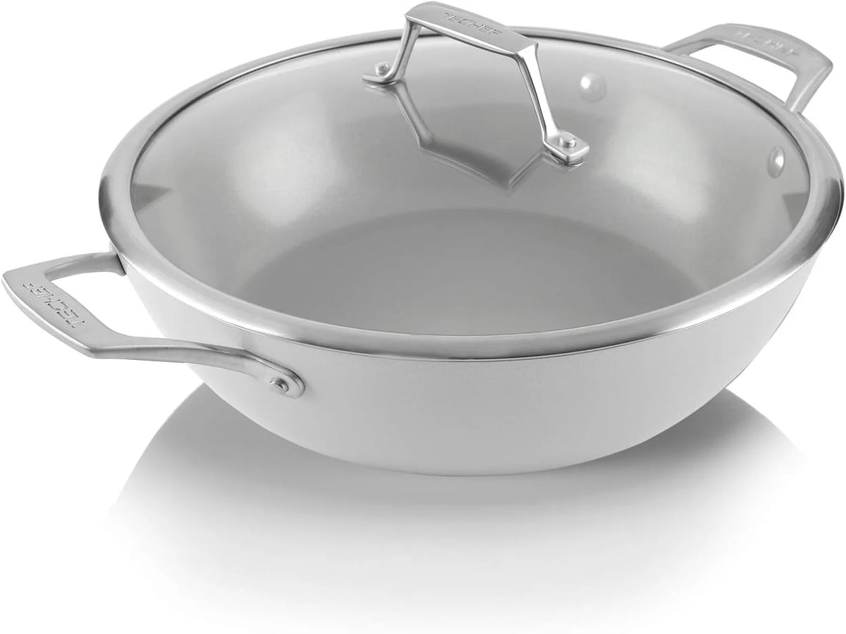 5 Qt Ceramic Nonstick Chef Pan With Cover G85937