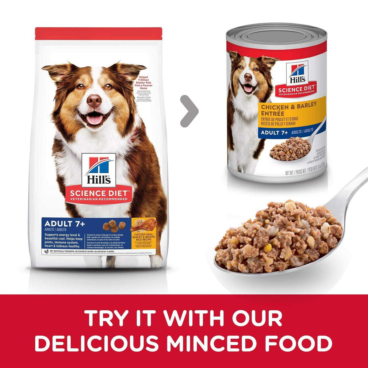 Chicken Adult 7+ Dog Food H819745
