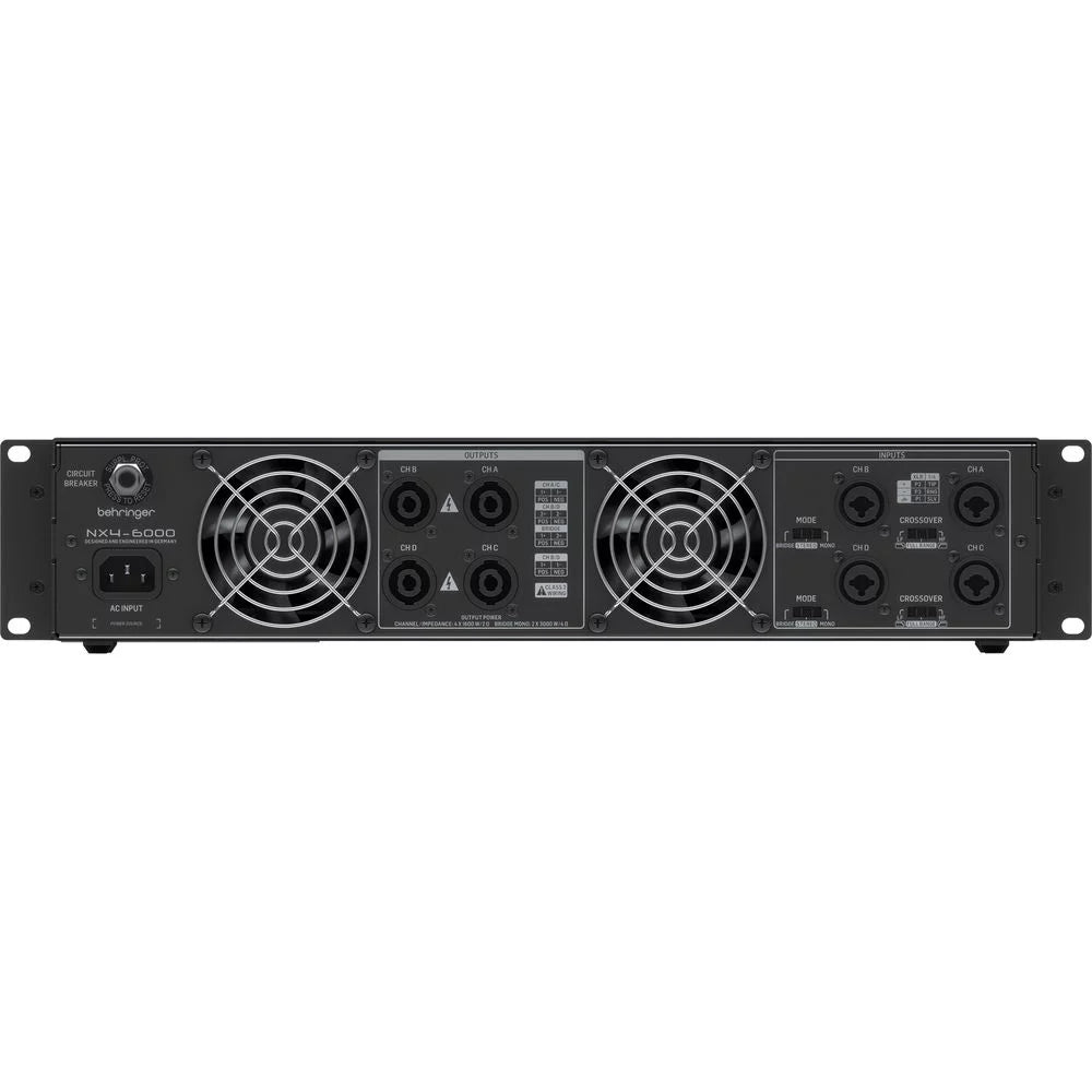 4-Channel 6000W Class-D Power Amplifier S650