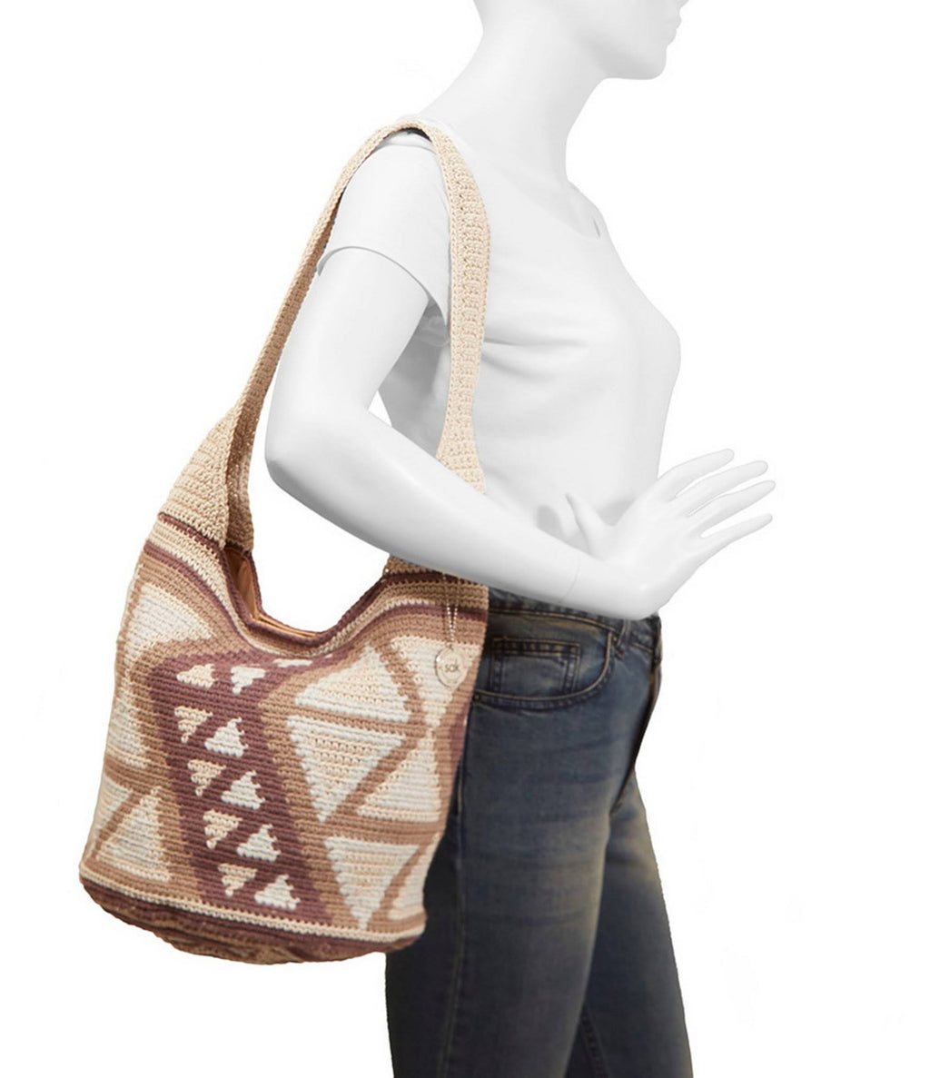 Crochet Hobo Bag S192644