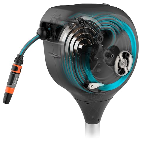 50' x 1/2" Automatic Retractable Garden Hose Reel E670