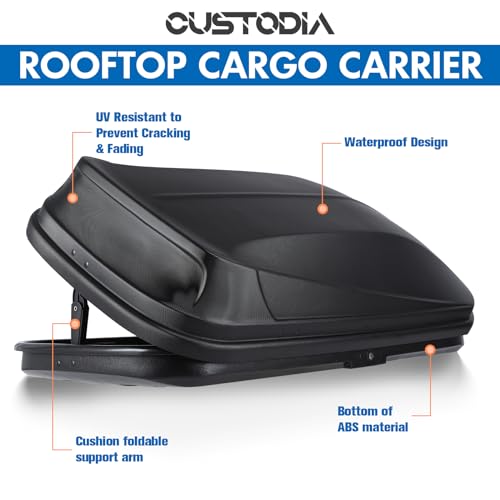 Gray 13 Cubic Feet Rooftop Cargo Box H531