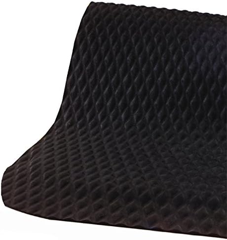 Black & Black Border Anti-Fatigue Comfort Mat D892992