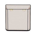 Traditional Fireplace Screen with Welded Kick Plate Matte Black X271511