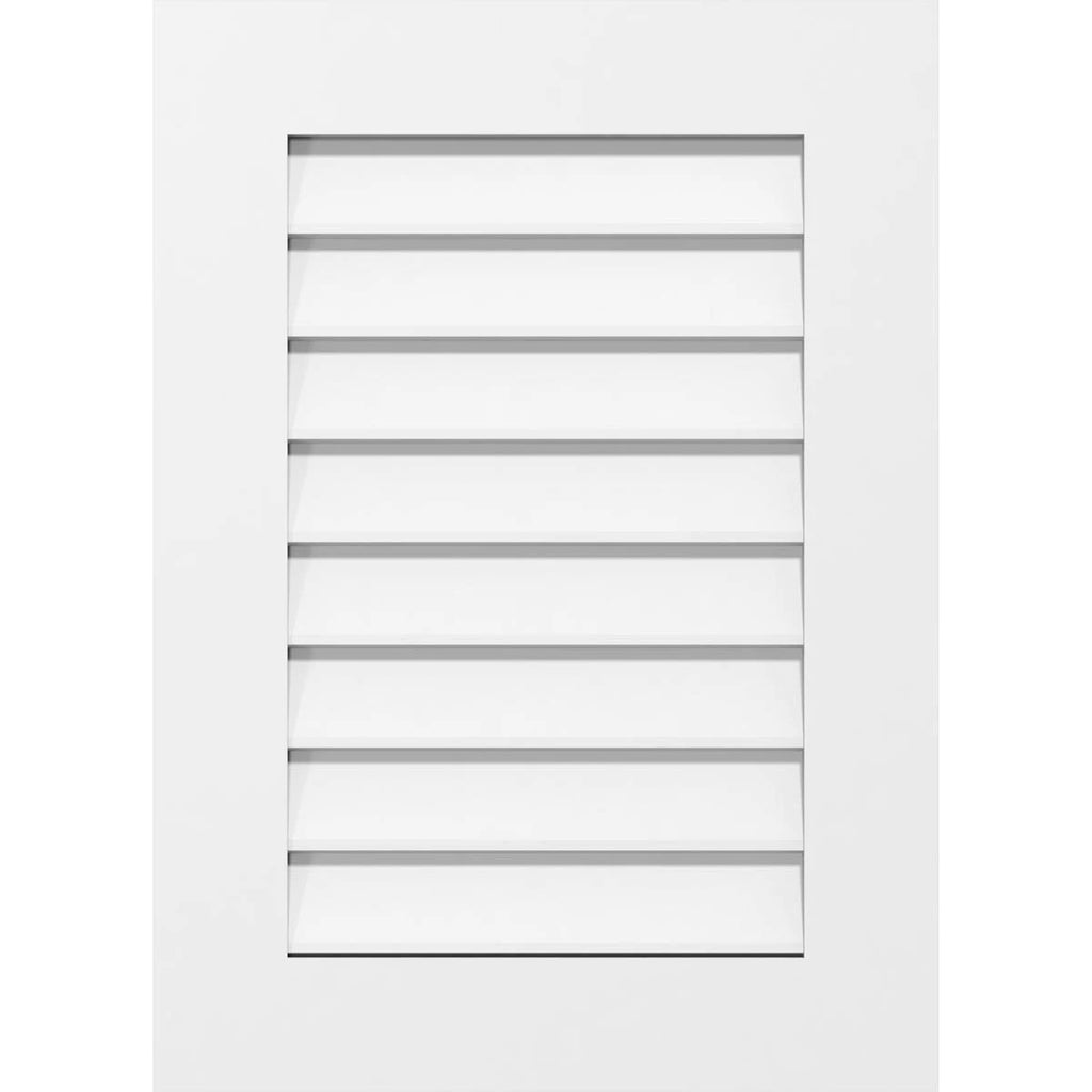 Vertical Surface Mount PVC Gable Vent H5778