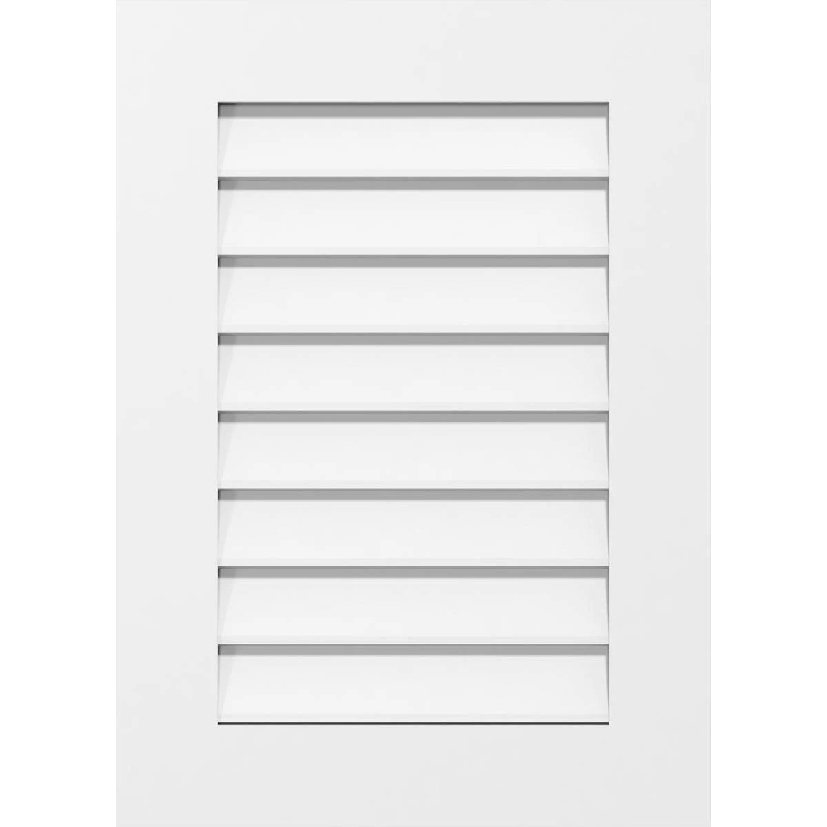 Vertical Surface Mount PVC Gable Vent H5778