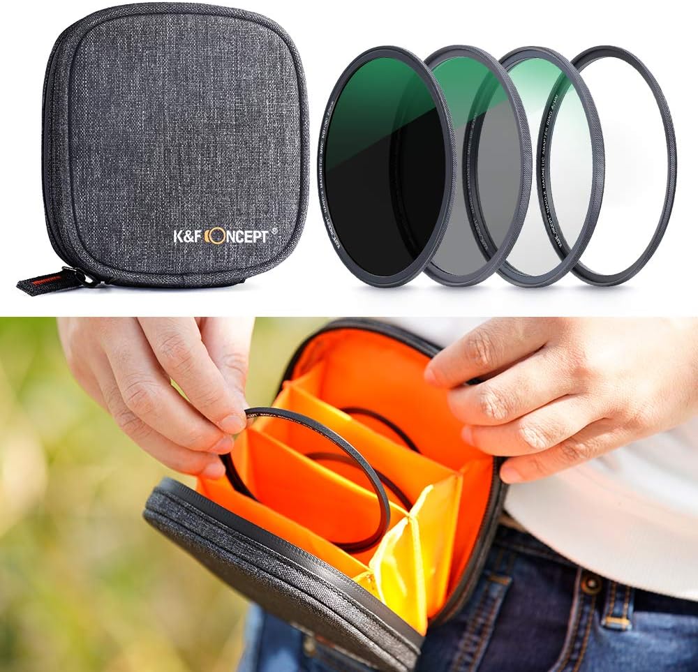 72mm Magnetic Lens Filter Kit with 4 in 1 Filter Pouch S839890