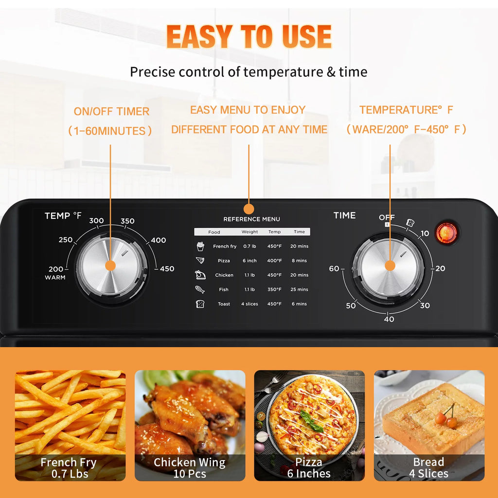 10QT Air Fryer Toaster Oven S3586