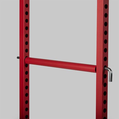 Short Power Rack with Pull Up Bar, Pin and Pipe Safeties, J-Hooks S603