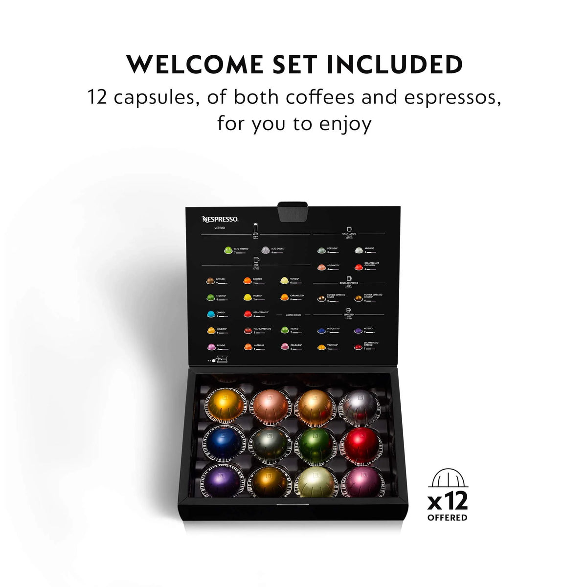Ink Black Coffee and Espresso Machine with Milk Frother J919