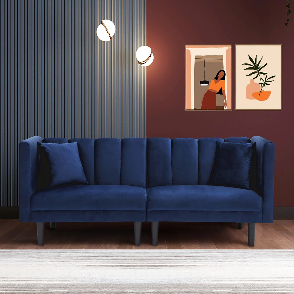 Velvet Futon Sofa Bed F646