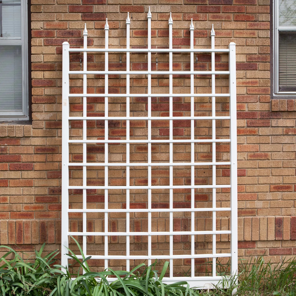 White Vinyl Wall Trellis Z9941