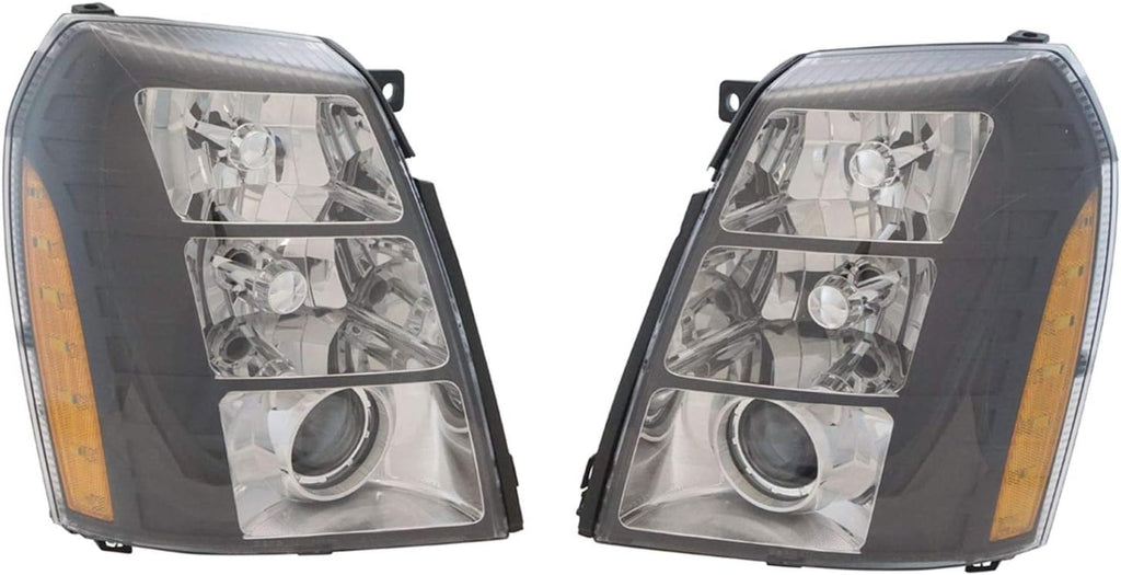 Black Bezel HID Projector Headlight P121402