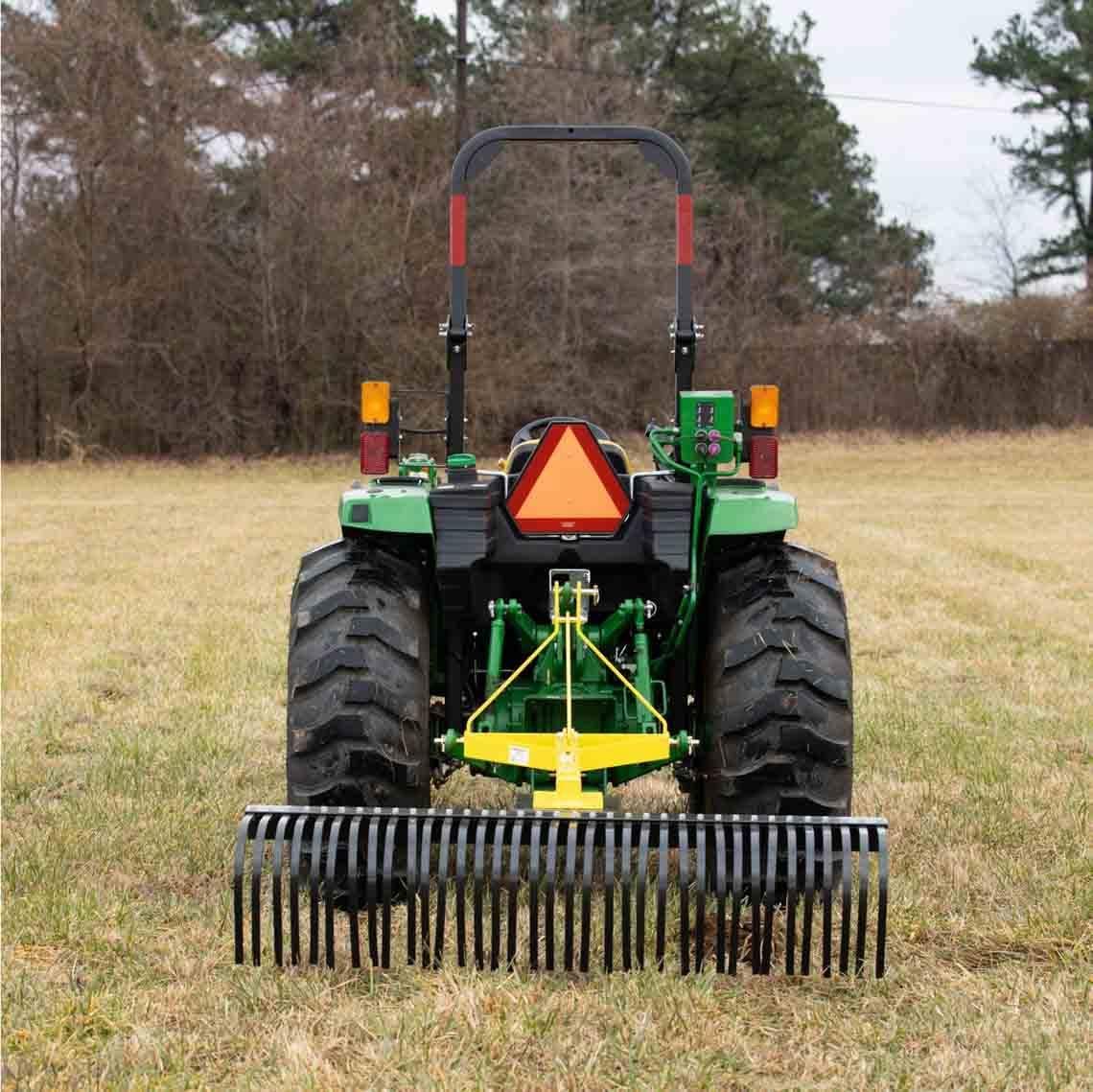 6 Landscape Rake for Compact Tractors W1459