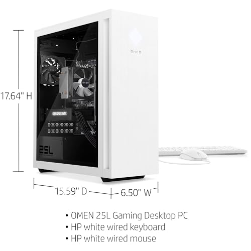 White Gaming Desktop PC with AMD Ryzen 5 5600G, GeForce GTX 1660 Super, 16GB RAM, 1TB SSD K2825