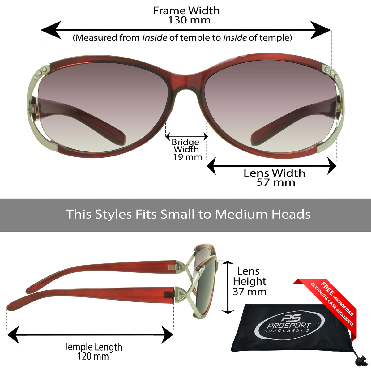 Black & Red Reading Sunglasses R52864