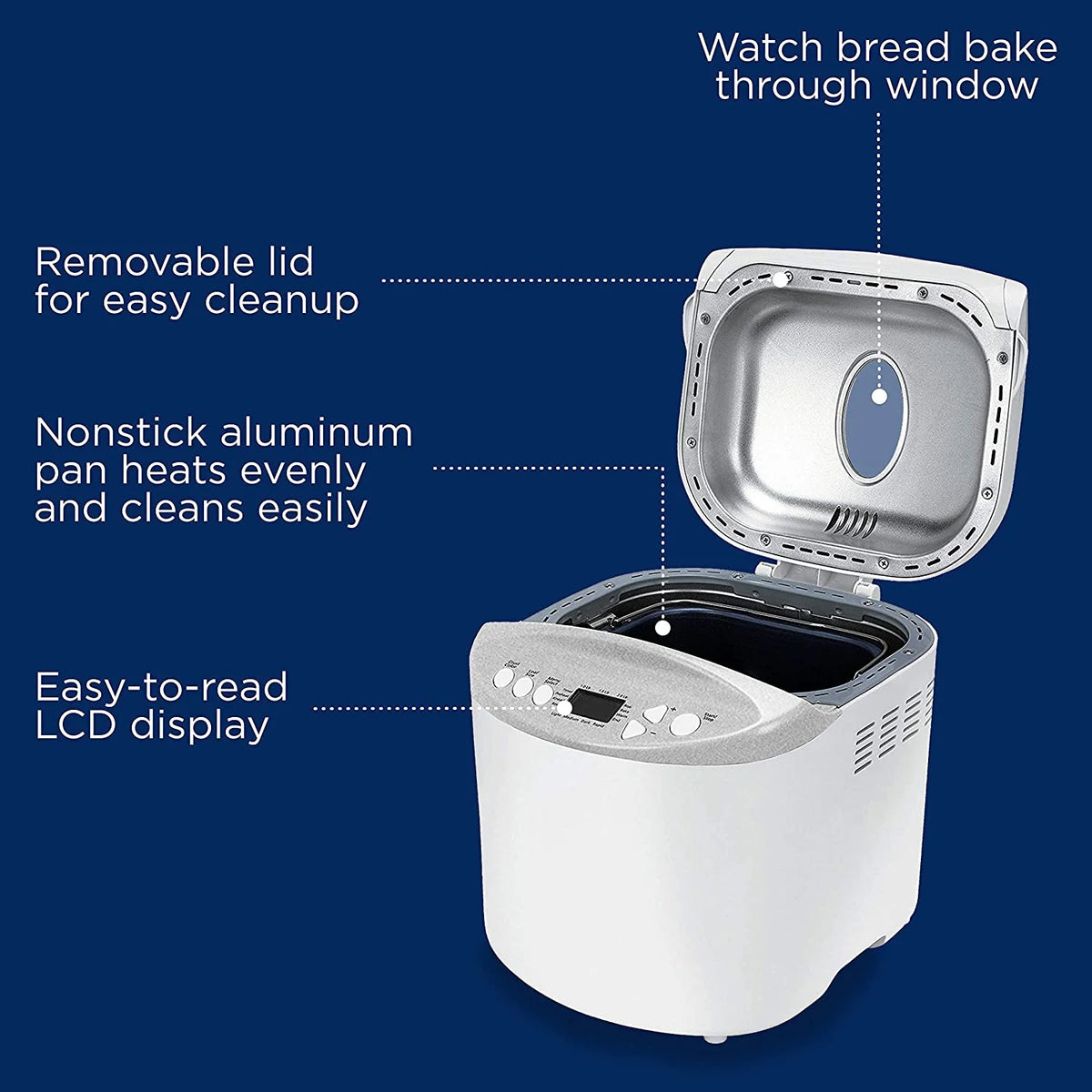 White Bread Maker Q830