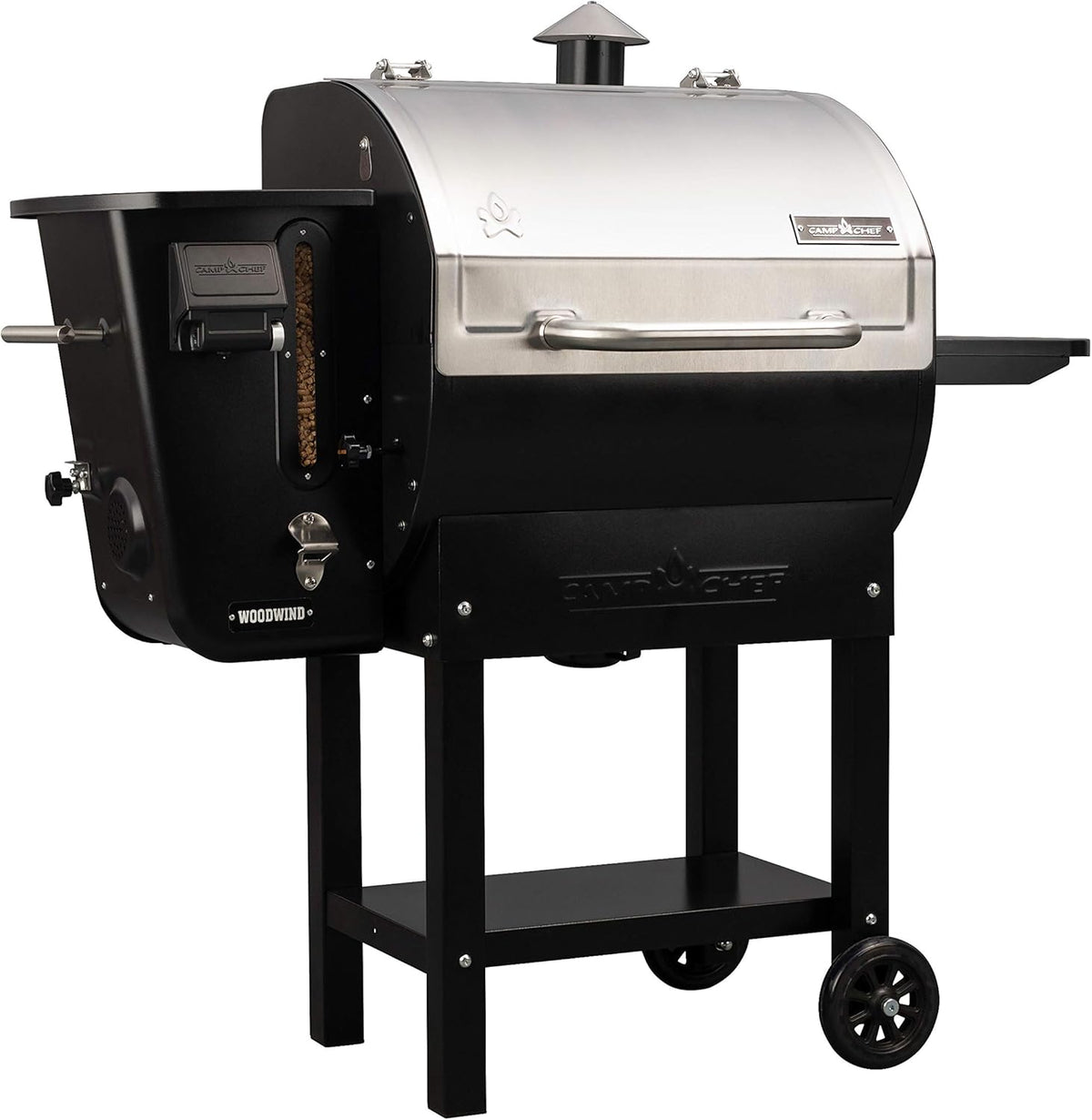 24 in. WIFI Pellet Grill & Smoker with Sear Box V6511