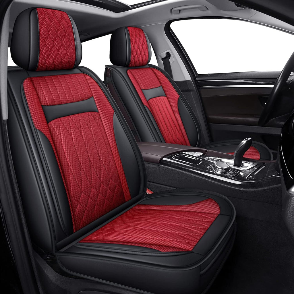 Red Car Seat Covers Full Set P4818