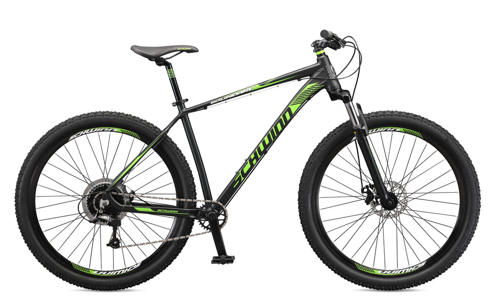 29-in. Mens Mountain Bike, Black and Green X352192
