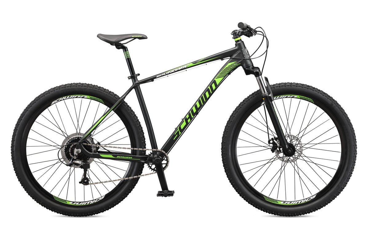 29-in. Mens Mountain Bike, Black and Green X352192