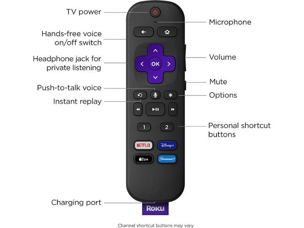 Black 4K+ Streaming Stick with Voice Remote Z603