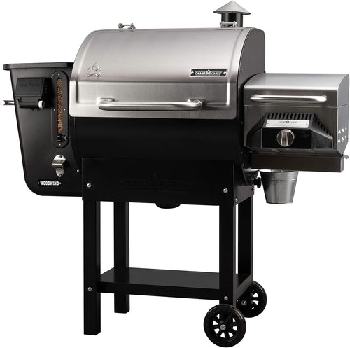 24 in. WIFI Pellet Grill & Smoker with Sear Box V6511