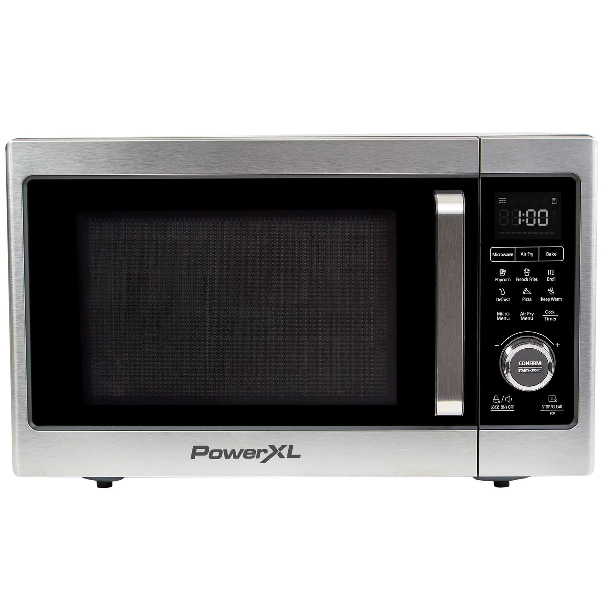 Stainless Steel Black Microwave Air Fryer N979293