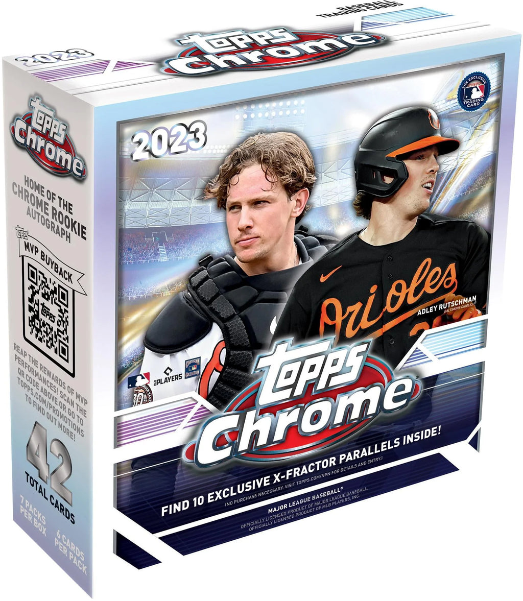 2023 Topps Chrome Baseball Sealed Box F816882