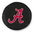 Black Vinyl Fitted Car Tire Cover C391